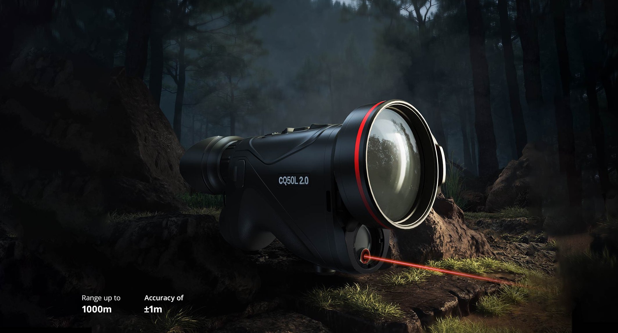 Télémètre laser intégré dans la CONDOR LRF 2.0